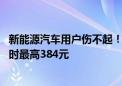 新能源汽车用户伤不起！充电占位费被吐槽太贵 特斯拉每小时最高384元