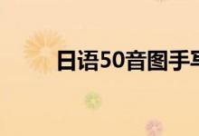 日语50音图手写体（日语50音图）