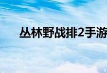 丛林野战排2手游有吗（丛林野战排2）