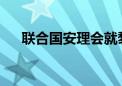 联合国安理会就黎以局势召开紧急会议