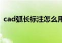 cad弧长标注怎么用（cad弧长标注快捷键）