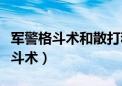 军警格斗术和散打和自由搏击的区别（军警格斗术）