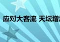 应对大客流 天坛增加验票通道、设置单行线