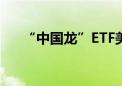 “中国龙”ETF美股盘前一度涨近13%