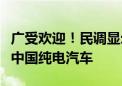 广受欢迎！民调显示八成德国消费者愿意购买中国纯电汽车