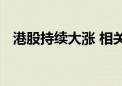 港股持续大涨 相关基金业绩隐含回报颇丰