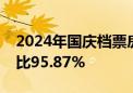 2024年国庆档票房达21.04亿元 国产影片占比95.87%