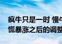 疯牛只是一时 慢牛才能长久！投资者不必恐慌暴涨之后的调整