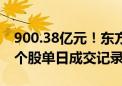 900.38亿元！东方财富成交打破尘封近17年个股单日成交记录