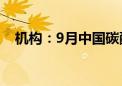 机构：9月中国碳酸锂产量环比下降1.9%