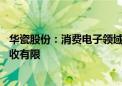 华瓷股份：消费电子领域能够提供相关结构件产品 但当前营收有限