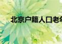 北京户籍人口老年人占比首次突破30%