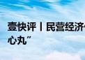 壹快评丨民营经济促进法让民营企业吃下“定心丸”