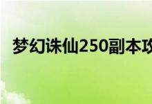 梦幻诛仙250副本攻略（梦幻诛仙50副本）