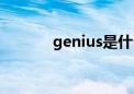 genius是什么意思（genius）