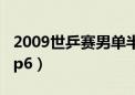 2009世乒赛男单半决赛 王励勤 马琳（2009sp6）