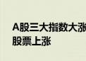 A股三大指数大涨：沪指涨逾2% 超5000只股票上涨