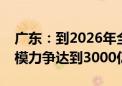 广东：到2026年全省商业航天及关联产业规模力争达到3000亿元