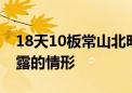 18天10板常山北明：不存在违反信息公平披露的情形