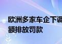 欧洲多家车企下调盈利预期 明年或将面临超额排放罚款